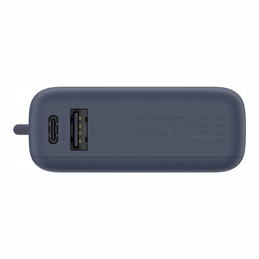 Baterie Externa Xiaomi PB1033MI, 10000mAh, 33W, QC + PD, 1 x USB-A - 2 x USB-C, Bleumarin BHR9341GL