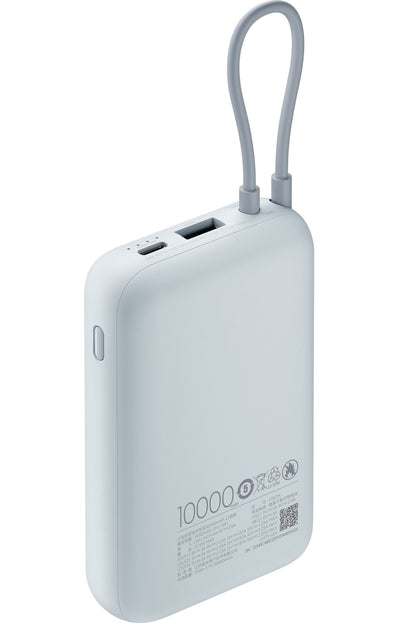 Baterie Externa Xiaomi Pocket Edition Pro, 10000mAh, 33W, QC + PD, 1 x USB-A - 1 x USB-C, Albastra BHR9073GL
