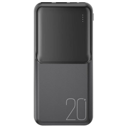 Baterie Externa XO Design PR252, 20000mAh, 10W, 2 x USB-A, Neagra