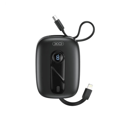 Baterie Externa XO Design PR246, 10000mAh, 22.5W, PD, 1 x Lightning - 2 x USB-C, Neagra