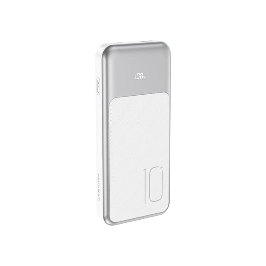Baterie Externa XO Design PR248, 10000mAh, 22.5W, QC + PD, 1 x Lightning - 1 x USB-A - 2 x USB-C, Alba