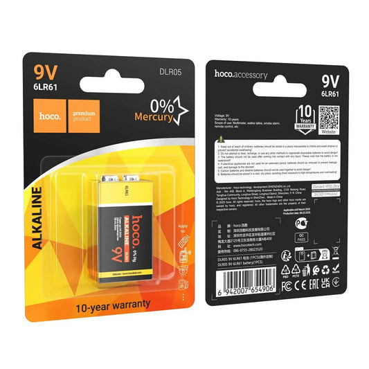 Baterie HOCO DLR05, 6LR61 (9V)