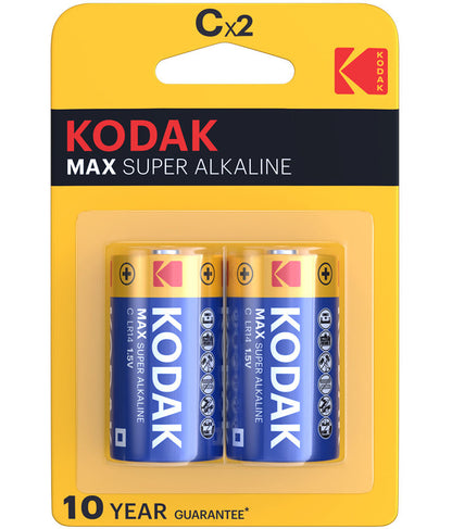 Baterie Kodak Max Alkaline, LR14 Set 2 bucati