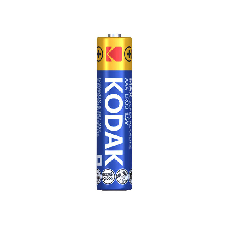 Baterie Kodak Max Alkaline, AAA / LR3, Set 8 bucati EKSTD30419896P8