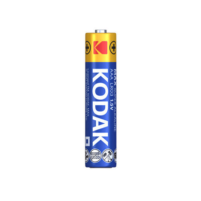 Baterie Kodak Max Alkaline, AAA / LR3, Set 8 bucati EKSTD30419896P8