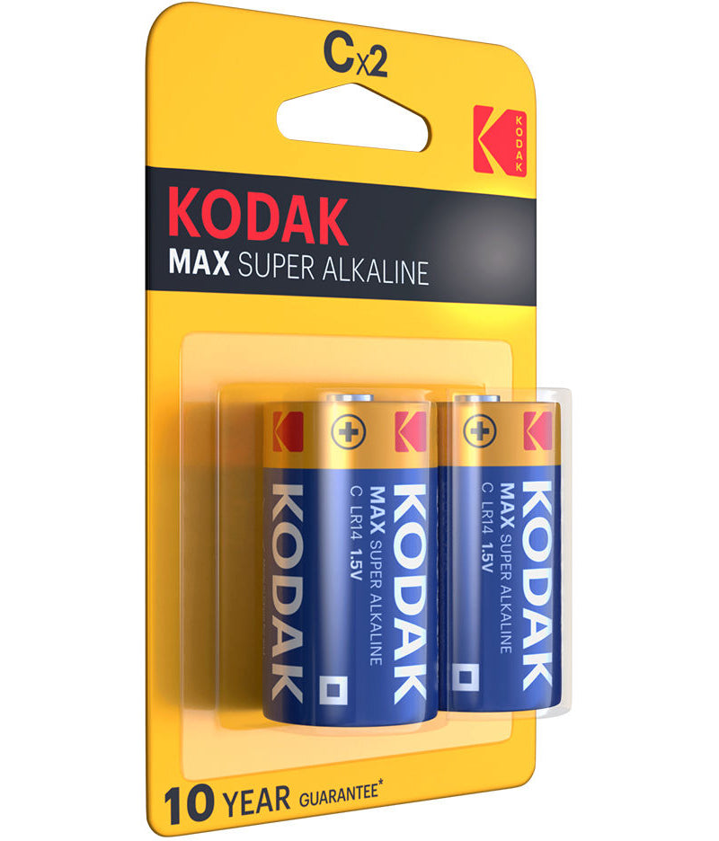 Baterie Kodak Max Alkaline, LR14 Set 2 bucati