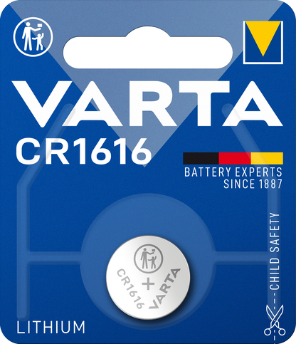 Baterie Varta, CR1616