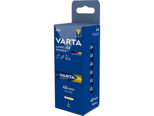 Baterie Varta Longlife Power 4906, AA / LR6, Set 40 bucati