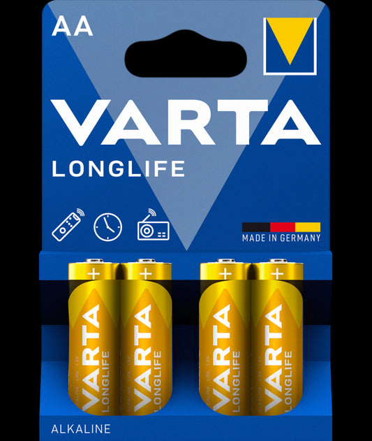 Baterie Varta Longlife 4106, AA / LR6, Set 4 bucati