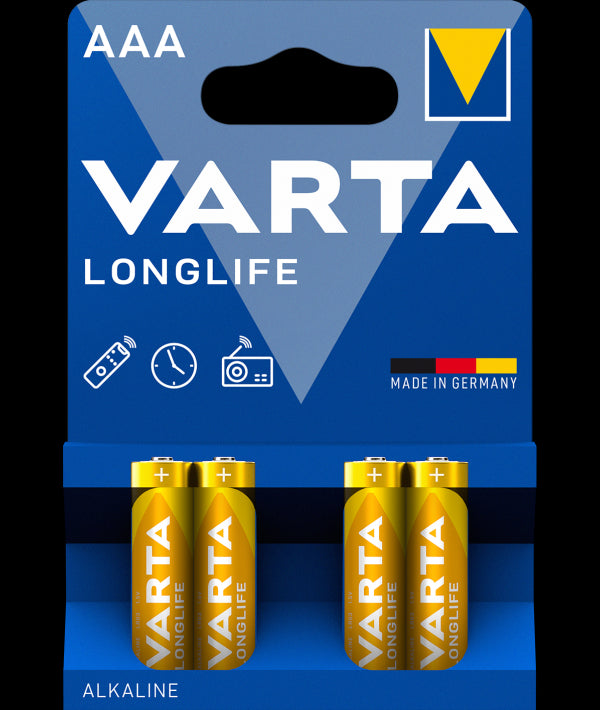 Baterie Varta Longlife 4903, AAA / LR3, Set 4 bucati