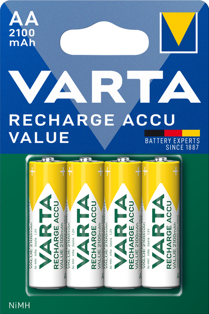 Baterie Reincarcabila Varta Professional, AA / HR6, 2100mAh, Set 4 bucati