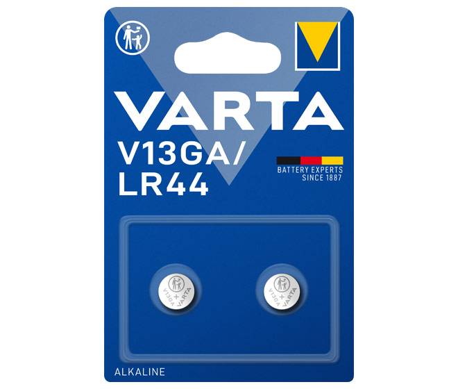 Baterie Varta, V13GA / LR44, Set 2 bucati