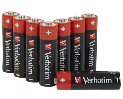 Baterie Verbatim Premium, AA / LR6, Set 8 bucati 49503