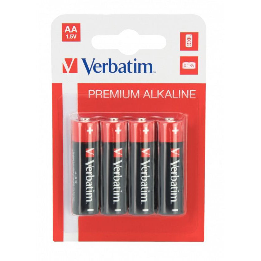 Baterie Verbatim Premium, AA / LR6, Set 4 bucati 49921