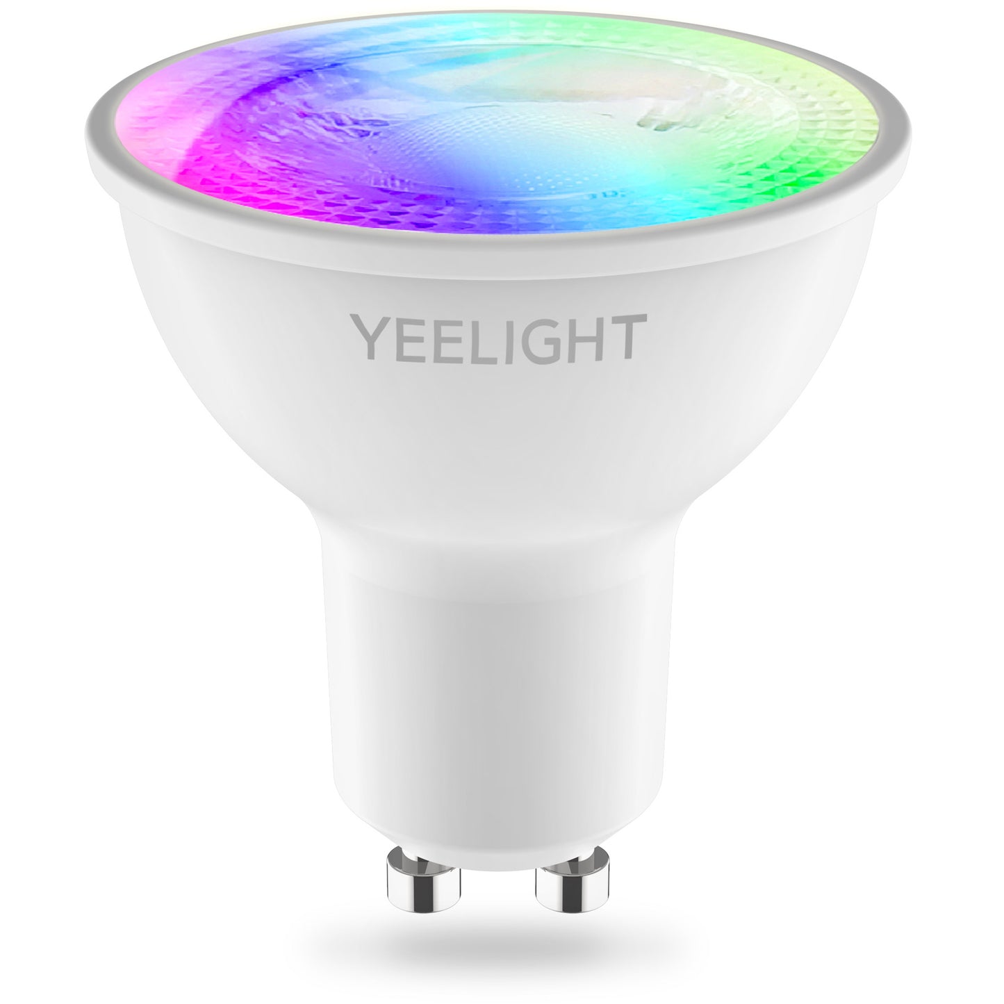Bec LED Yeelight W1, Wi-Fi, GU10, 4.5W, 2700K - 6500K, 350lm, Set 4 bucati, Multicolor YLDP004-A