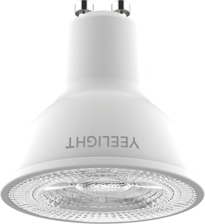 Bec LED Yeelight W1, Wi-Fi, GU10, 4.5W, 2700K - 6500K, 350lm, Set 4 bucati, Multicolor YLDP004-A