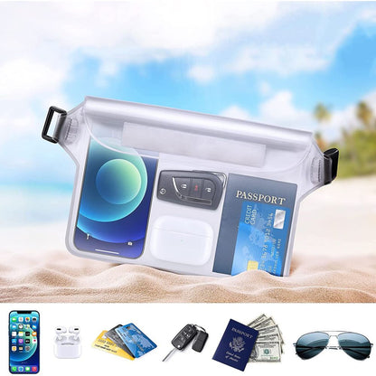 Borseta Waterproof Techsuit, Universala, Neagra
