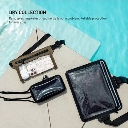 Borseta Waterproof Fixed, Universala, Bej