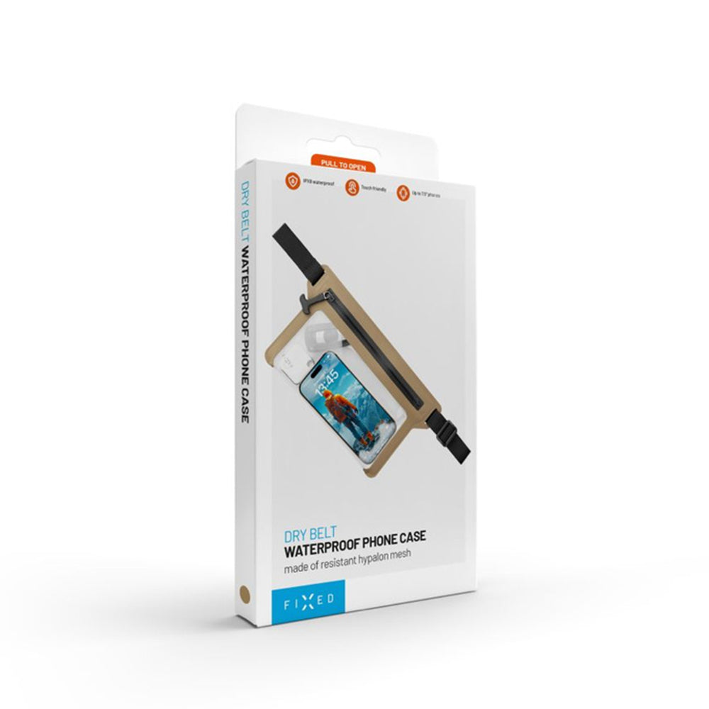 Borseta Waterproof Fixed, Universala, Bej