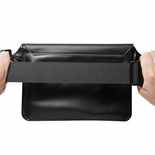 Borseta Waterproof Spigen Aqua Shield, Universala, Neagra AMP04532