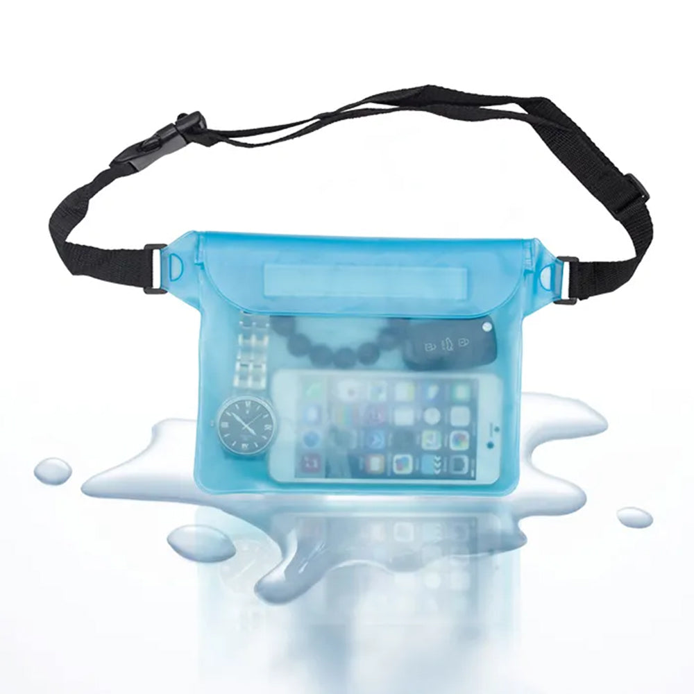 Borseta Waterproof Techsuit, Universala, Albastra