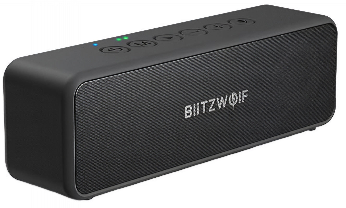 Boxa Bluetooth BlitzWolf BW-WA4, 30W, TWS, Waterproof, Neagra
