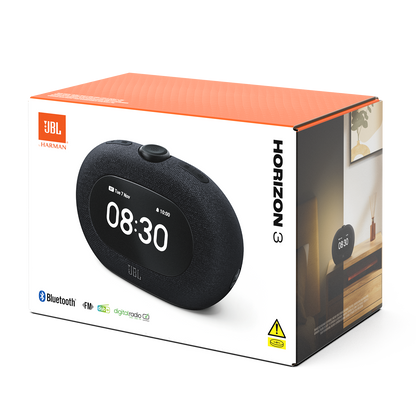 Boxa Bluetooth JBL Horizon 3, 2 x 5W, Pro Sound, Neagra JBLHORIZON3BLK