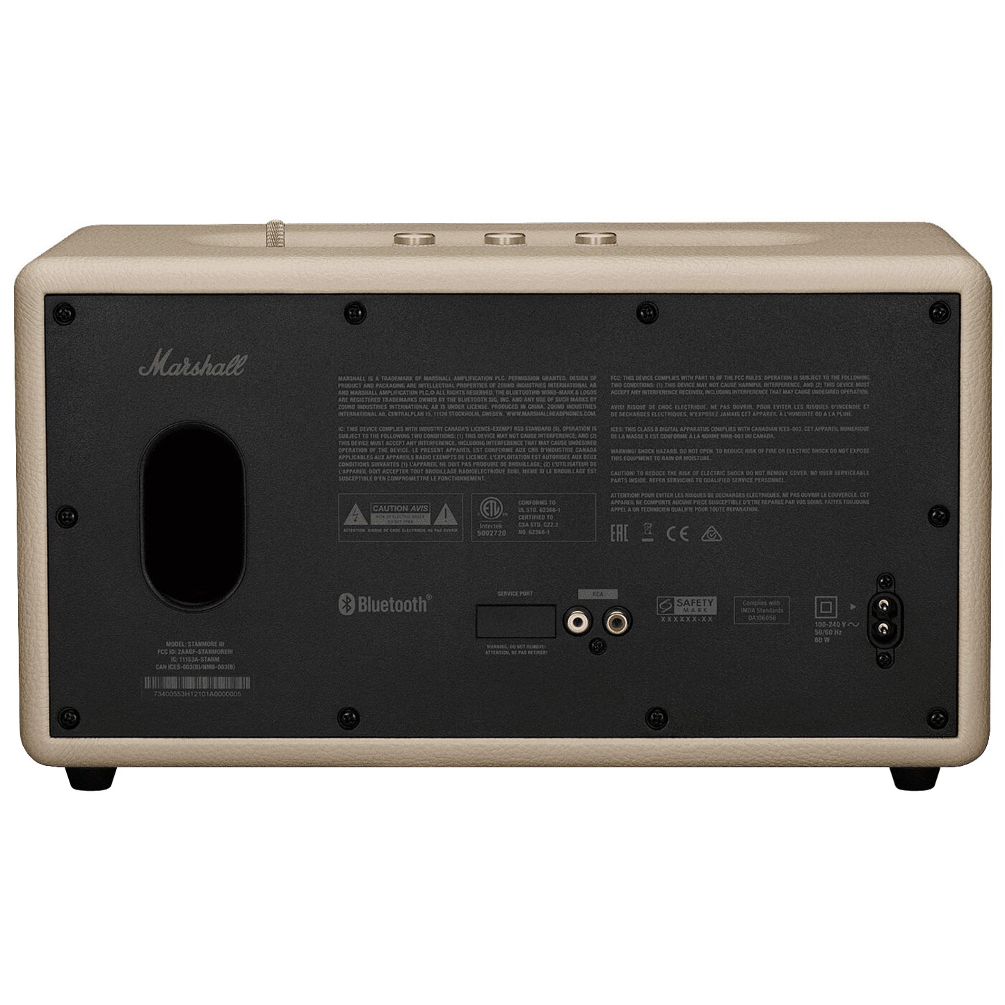 Boxa Bluetooth Marshall Stanmore III, 80W, Crem