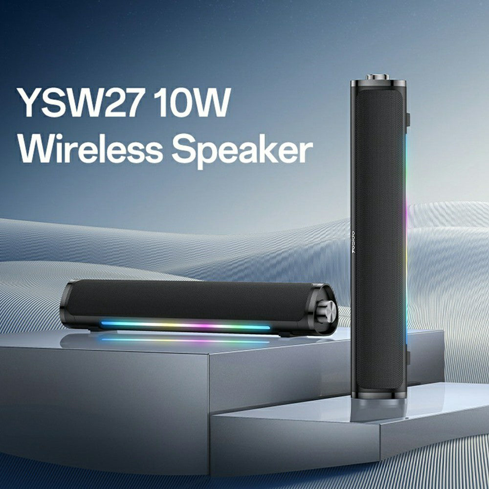 Boxa Bluetooth Yesido YSW27, 10W, RGB, Neagra
