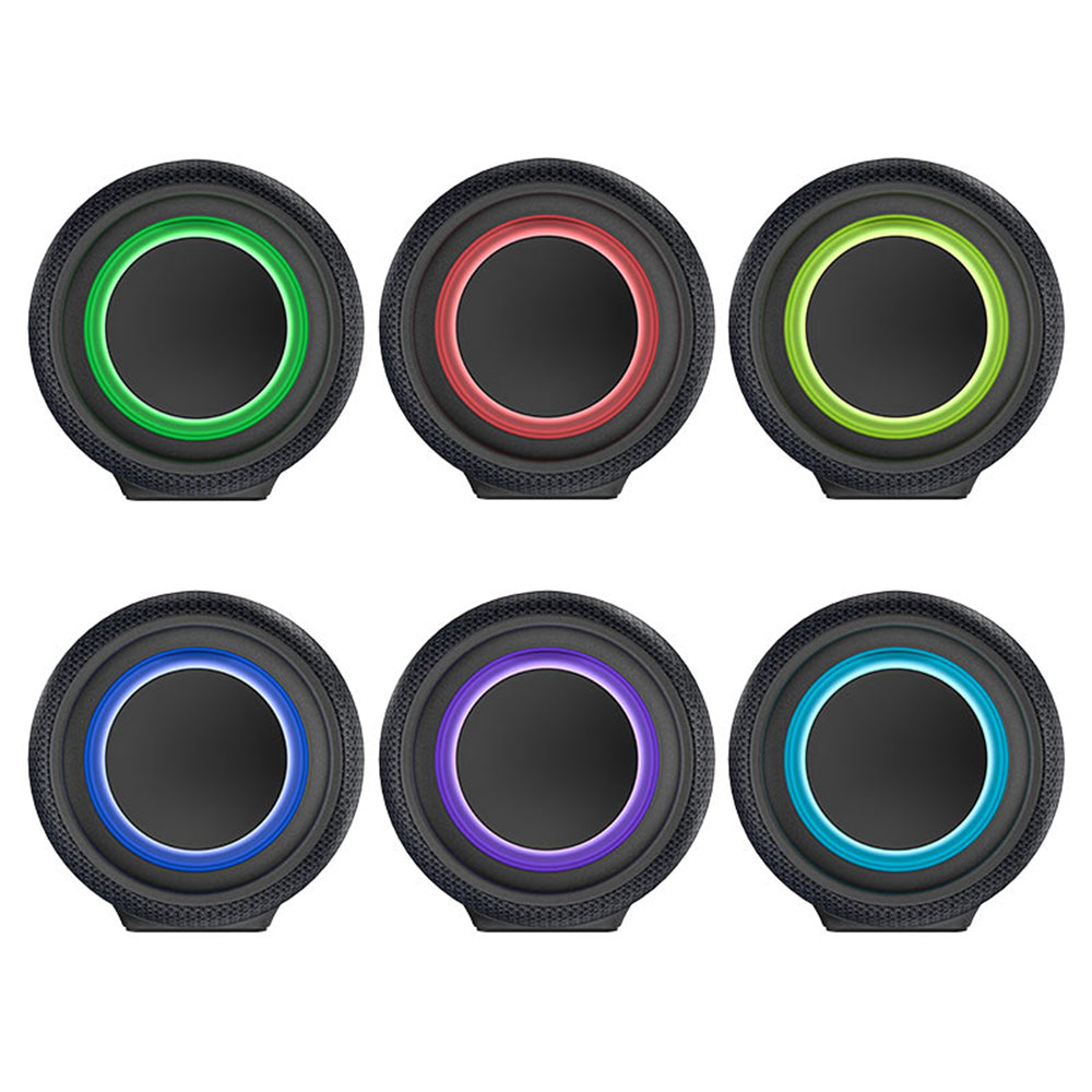 Boxa Bluetooth Acefast K2 Air, 2 x 20W, RGB, Waterproof, Neagra