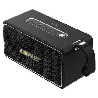 Boxa Portabila Bluetooth Acefast K3 Max, 80W, RGB, Waterproof, Neagra