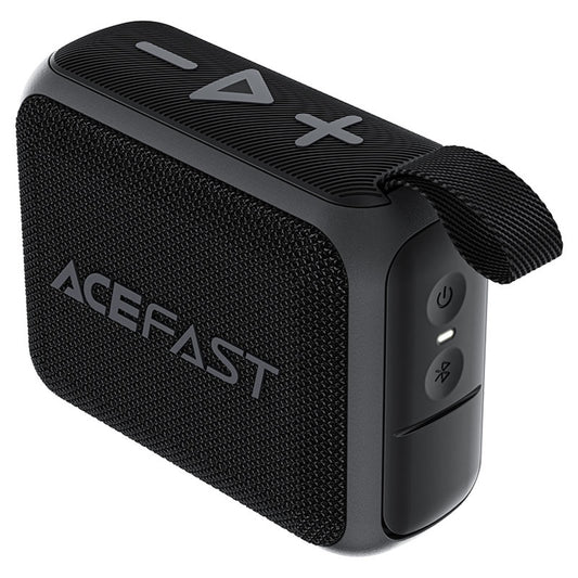 Boxa Portabila Bluetooth Acefast K4 Go, 5W, Waterproof, Neagra