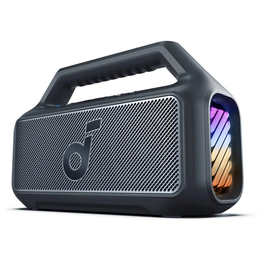 Boxa Portabila Bluetooth Anker SoundCore Boom 2, 80W, RGB, Waterproof, Neagra A3138011