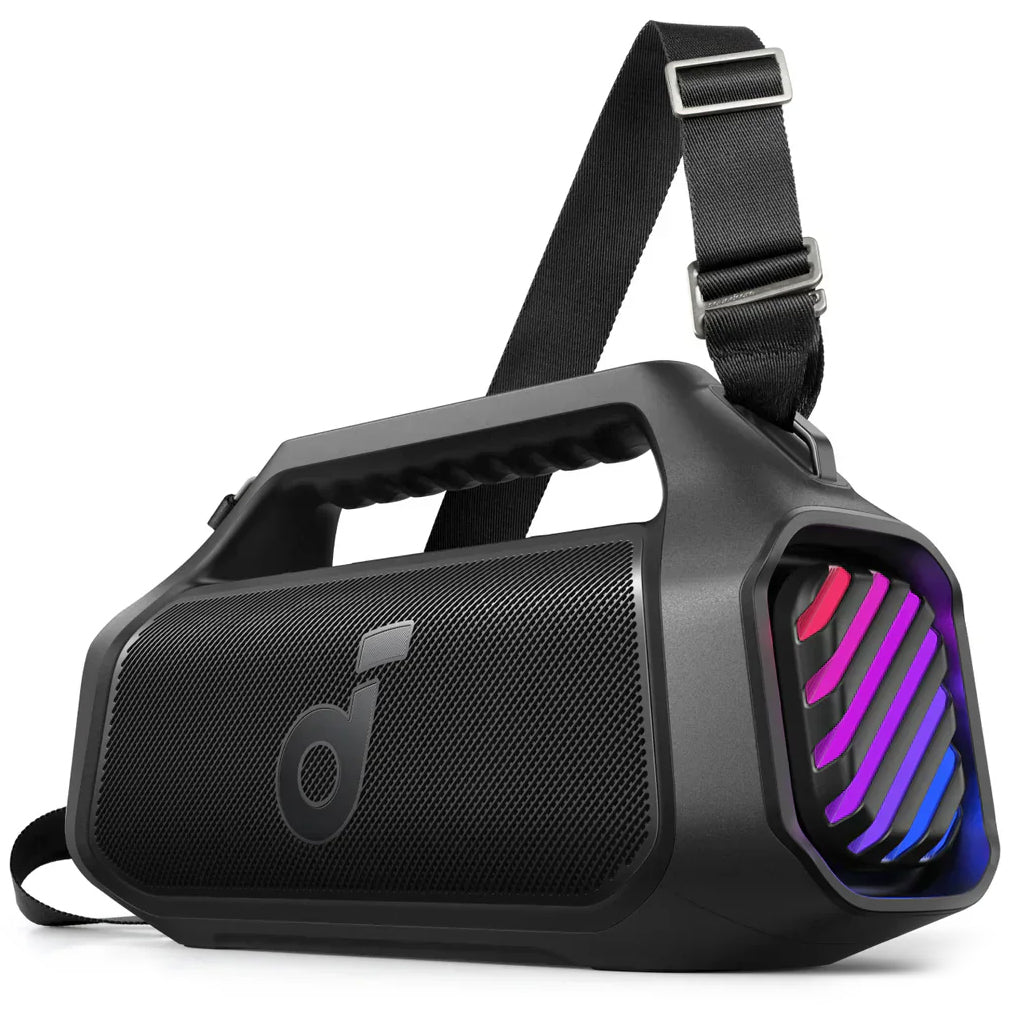 Boxa Portabila Bluetooth Anker Soundcore Boom 2 Plus, 140W, TWS, RGB, Waterproof, Neagra A3134011