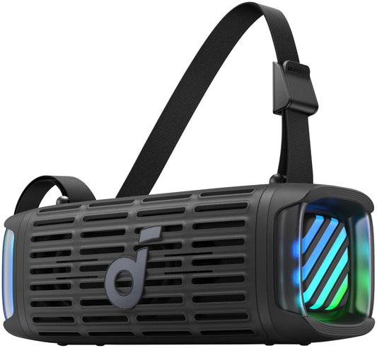 Boxa Portabila Bluetooth Anker SoundCore Boom 3i, 50W, RGB, Waterproof, Neagra D5100010