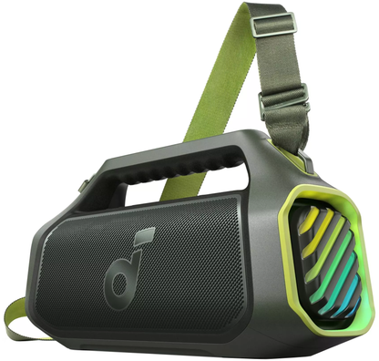 Boxa Portabila Bluetooth Anker SoundCore Boom 2 Plus New Version, 140W, TWS, RGB, Waterproof, Verde A3134062