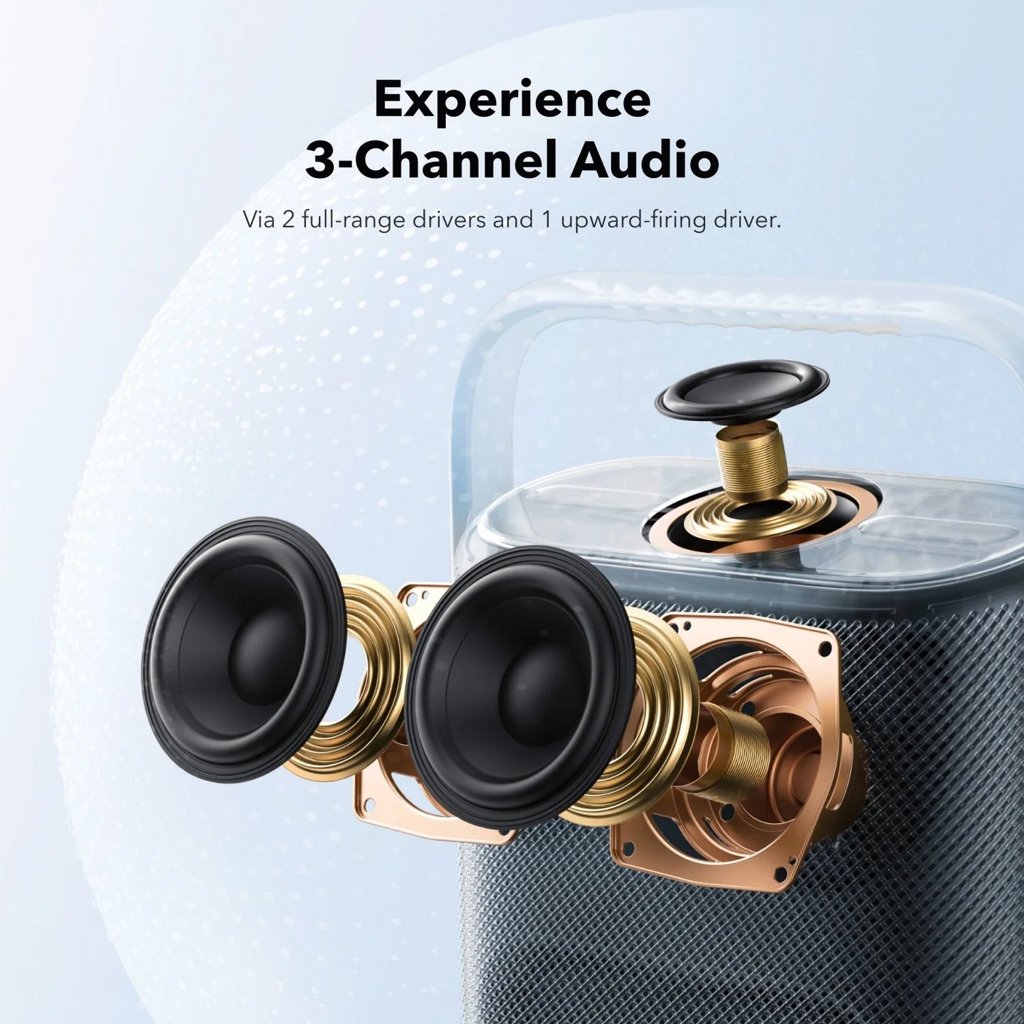 Boxa Portabila Bluetooth Anker SoundCore Motion X500, 40W, Waterproof, Roz A3131051