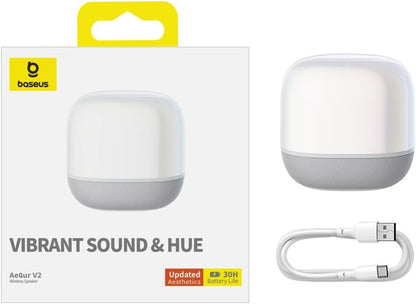 Boxa Bluetooth Baseus AeQur V2, Alba A20050500211-00