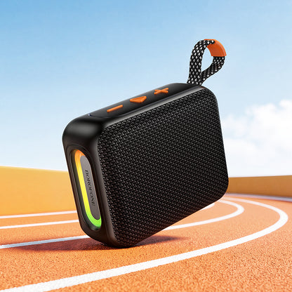 Boxa Portabila Bluetooth Borofone BR106 Felicitous, 8W, TWS, RGB, Neagra