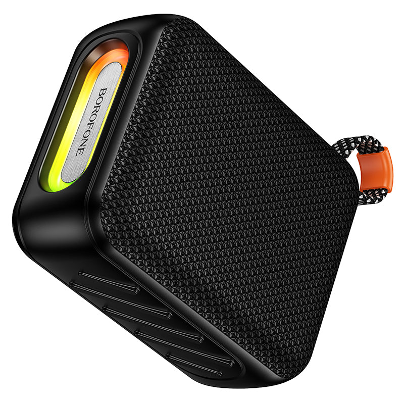 Boxa Portabila Bluetooth Borofone BR106 Felicitous, 8W, TWS, RGB, Neagra