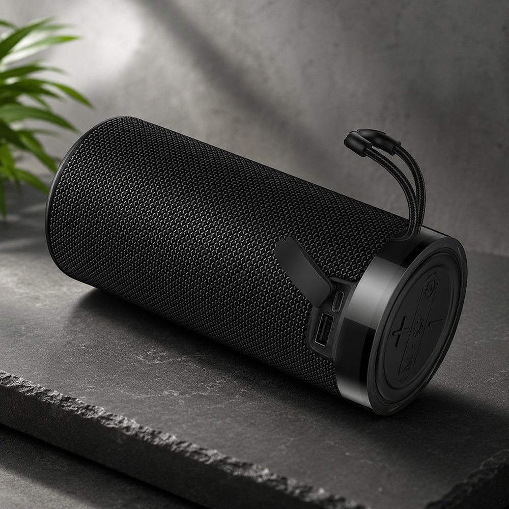 Boxa Portabila Bluetooth Borofone BR105 Loud, 10W, TWS, RGB, Bleumarin