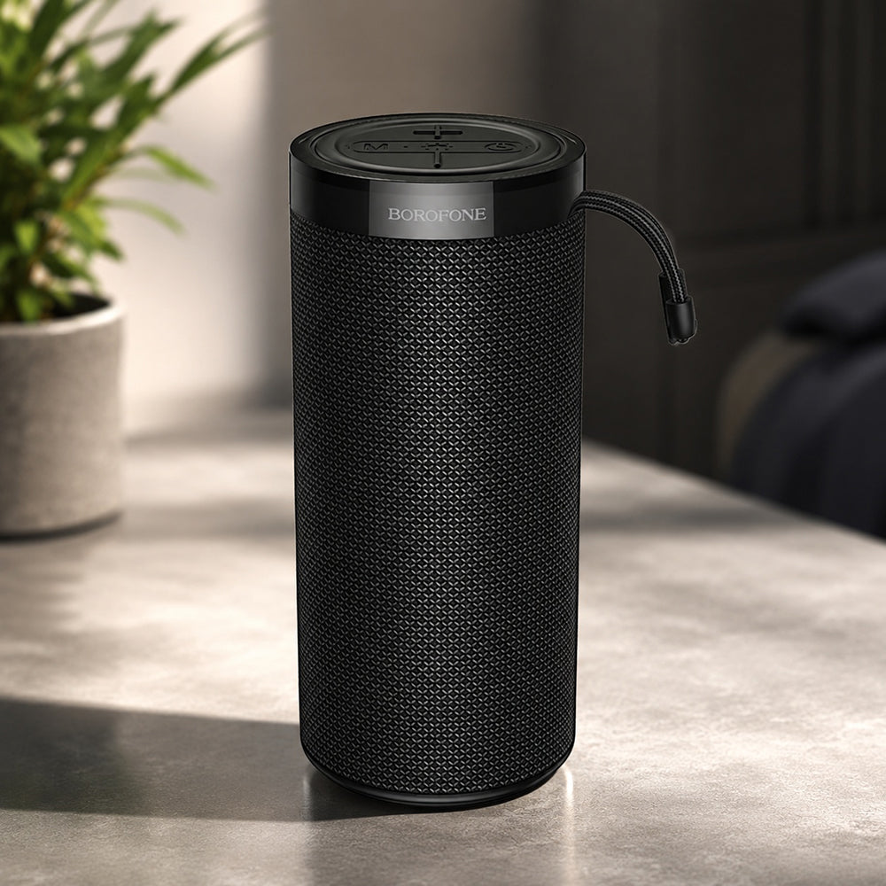 Boxa Portabila Bluetooth Borofone BR105 Loud, 10W, TWS, RGB, Bleumarin