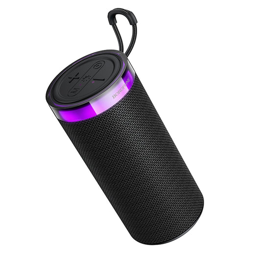 Boxa Portabila Bluetooth Borofone BR105 Loud, 10W, TWS, RGB, Gri