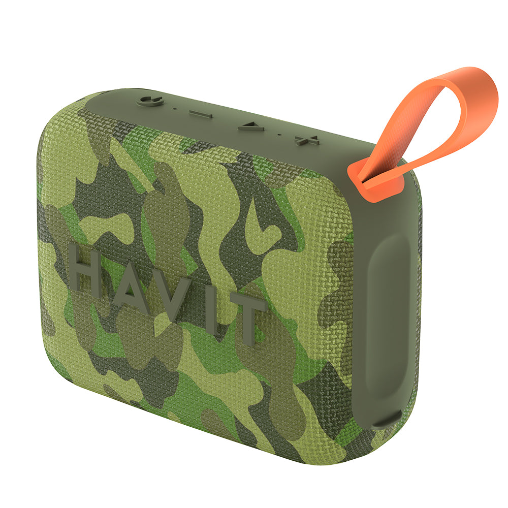 Boxa Portabila Bluetooth HAVIT SK874BT, 8W, Waterproof, Camuflaj