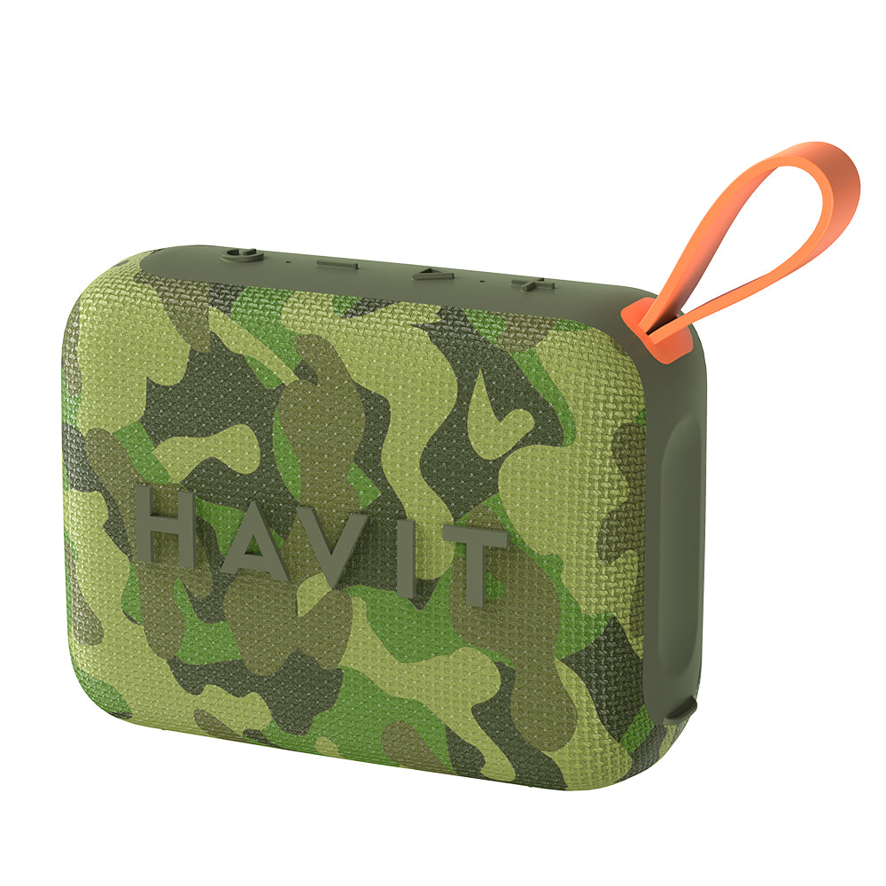 Boxa Portabila Bluetooth HAVIT SK874BT, 8W, Waterproof, Camuflaj
