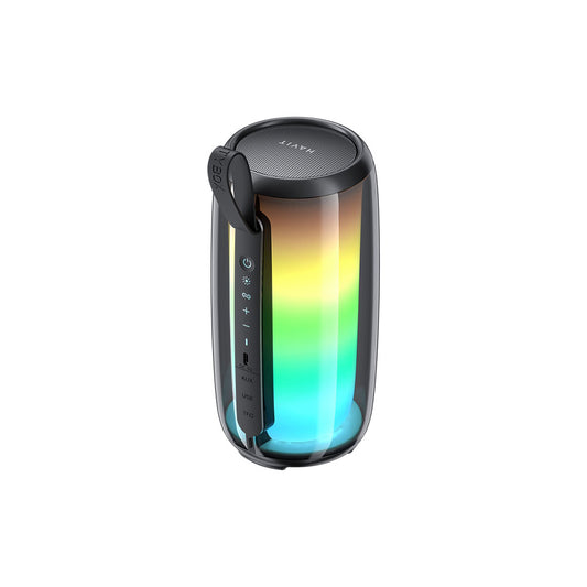 Boxa Portabila Bluetooth HAVIT SK879BT, 8W, RGB, Waterproof, Neagra
