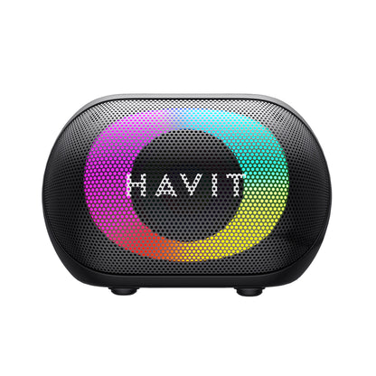 Boxa Portabila Bluetooth HAVIT SK885BT, 8W, RGB, Waterproof, Neagra