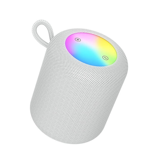 Boxa Portabila Bluetooth HOCO HC30, 5W, TWS, RGB, Gri