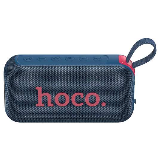 Boxa Portabila Bluetooth HOCO HC32, 2 x 10W, TWS, RGB, Bleumarin
