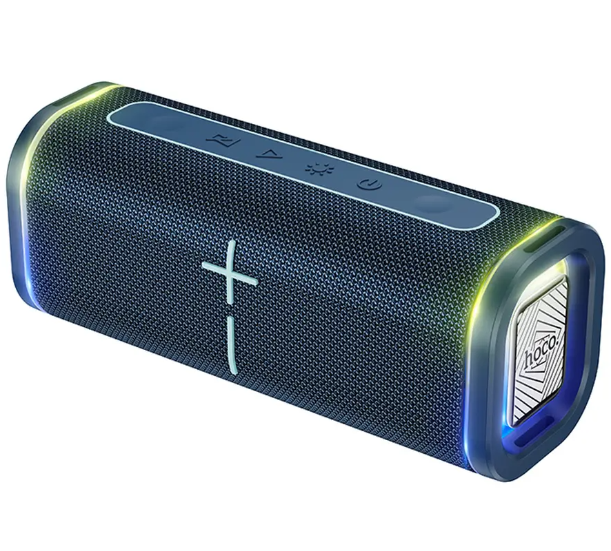 Boxa Portabila Bluetooth HOCO HC51, 30W, TWS, RGB, Albastra